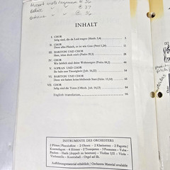 Brahms A German Requiem Op 45 Vocal Score German Text Ein Deutsches Requiem Vtg