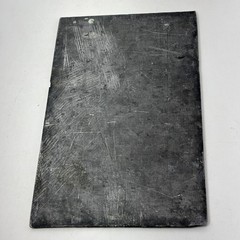 Antique Metal Printing Press Plate Sheet Music Green Hill Hymn 4 x 7