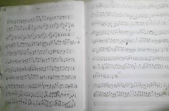 19th century Handwritten Music manuscripts – 66 pages – Quadrilles, etc