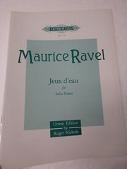 Maurice Ravel Jeux d&rsquo;eau for Solo Piano Sheet Music Edition Peters