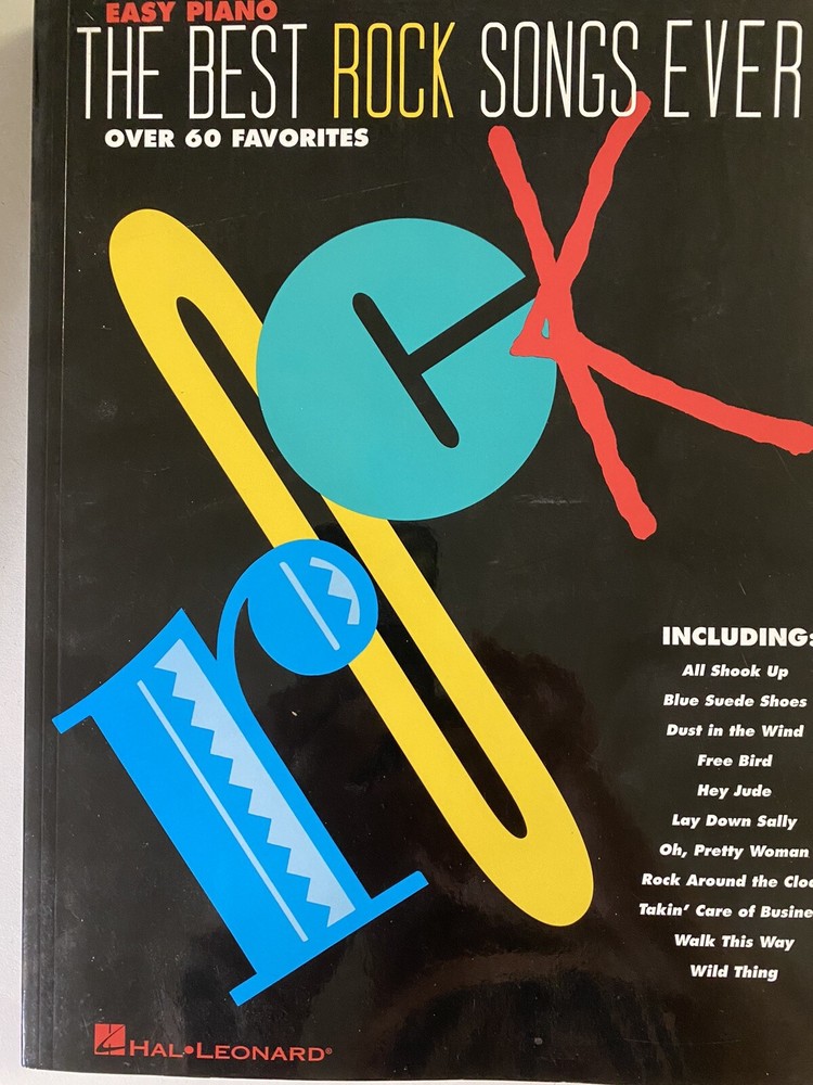 The Best Rock Songs Ever 2nd Edition Sheet Music Piano Vocal Guitar 000490424