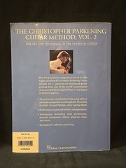 The Christopher Parkening Guitar Method – Volume 2 – Classical Guitar Book