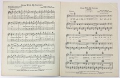 Alone With My Sorrows Piano Guitar Ukulele Sheet Music Gene Autry Calumet 1932