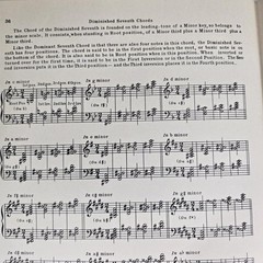 Chords And Cadences Eula Ashworth Lindfors Piano Sheet Music 1950 Vintage MCM