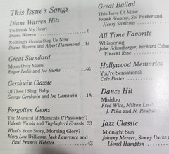 Sheet Music Magazine – 4 Issues 1997 – Piano/Guitar – Very Good Condition