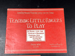 Vtg PIANO INSTRUCTION BOOK LOT Teaching Little Fingers To Play PIXIE Kids Learn
