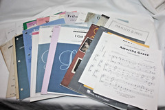 Large Group of 29 Choral Sheet Music Books