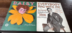8 Vintage Sheet Music Rags – All Complete – Some Loose Covers – See Ad Info