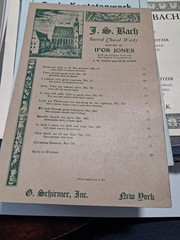 J. S. BACH 12 Book Collection Sheet Music. Organ Works, Orgelbuchlein,…