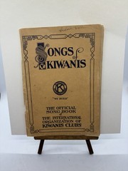 Songs Of Kiwanis Historic Frantetnal Songbook 1924 Collectible Cool!
