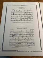 Vtg 1940s Glenn Miller Orchestra Wives Sheet Music – Kalamazoo