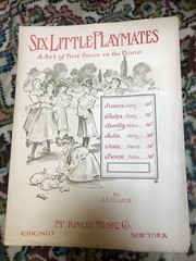 6-pack 11×14 sheet music pre-1920 Kids/Childhood Days