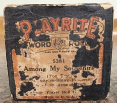 ANTIQUE Word Player Piano Rolls PICK FROM LIST – ASSORTED TITLES ALL TESTED