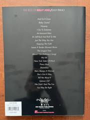 The Best of Billy Joel, Easy Piano, Songbook, 1993 -PB