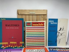 Lot of 13 Piano Sheet Music Books