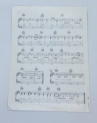 Follow Me Sheet Music John Denver Cherry Lane Music Piano Guitar 1971 Vintage