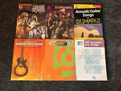 Hal Leonard & Alfred Guitar Tab Book Lot (6) Lynyrd Skynyrd Scorpions Acoustic