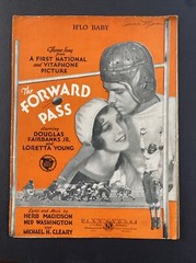 1929 H’lo baby theme song the forward pass Douglas Fairbanks sheet music