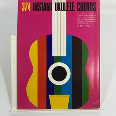 374 Instant Ukulele Chords Songbook by Dan J. Royal Ashley 1965