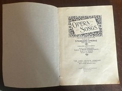 1901 Edition Book 2 Alto Opera Songs – Choicest Selections Standards Operas