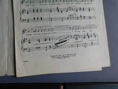 Into the Night – 1939 sheet music for High Voice & Piano – Clara Edwards