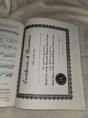 Bernard Wagness Piano Course Instruction Book Two Certificate Intact
