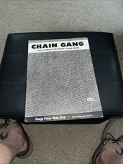 CHAIN GANG Piano Sheet Music UKE TABS Chord Symbols, Lyrics 1955