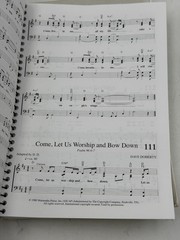 Lot 2-Songs for Praise and Worship Singer’s Edition by Word Music 1992+ All the