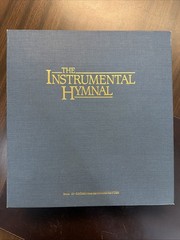 Instrumental Hymnal Book 15 | 1987 3 Ring Binder |Orchestral Keyboard Rhythm