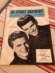 THE EVERLY BROTHERS 1959 Vintage Song Book Acuff-Rose Song Folio No. 1