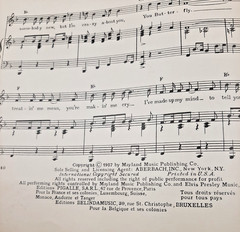 Charlie Gracie Butterfly 1957 Sheet Music Anthony September Rockabilly Piano VTG