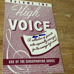High Voice Volume Two Vintage Sheet Music 1949