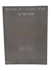 Owner Of A Lonely Heart Yes Sheet Music New Old Stock Piano Voice Guitar 80 F4AF