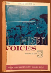 Mixed Voices No.3 Sacred Selections for Quartet/Choir Piano &Voice Sheet Music
