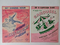Vintage Show Tunes & Movie Sheet Music Sweet Rosie O&rsquo;Grady Oklahoma+ more Lot 13
