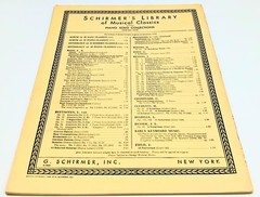 1939 Schirmer’s Library of Musical Classics Bach Two-Part Inventions Vol 379 VTG