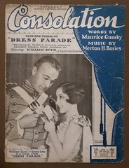 Consolation Piano Sheet Music Vintage 1926