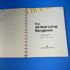 The All-Year-Long Songbook 1980 Spiral Bound Compiled Roslyn Rubin Judy Wathen