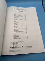 James Taylor Anthology Piano Vocal Artist Songbook Folk Easy Listening Music
