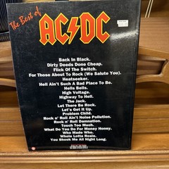 The Best of AC/DC Guitar Tablature Edition Book – 1990 Excellent Condition