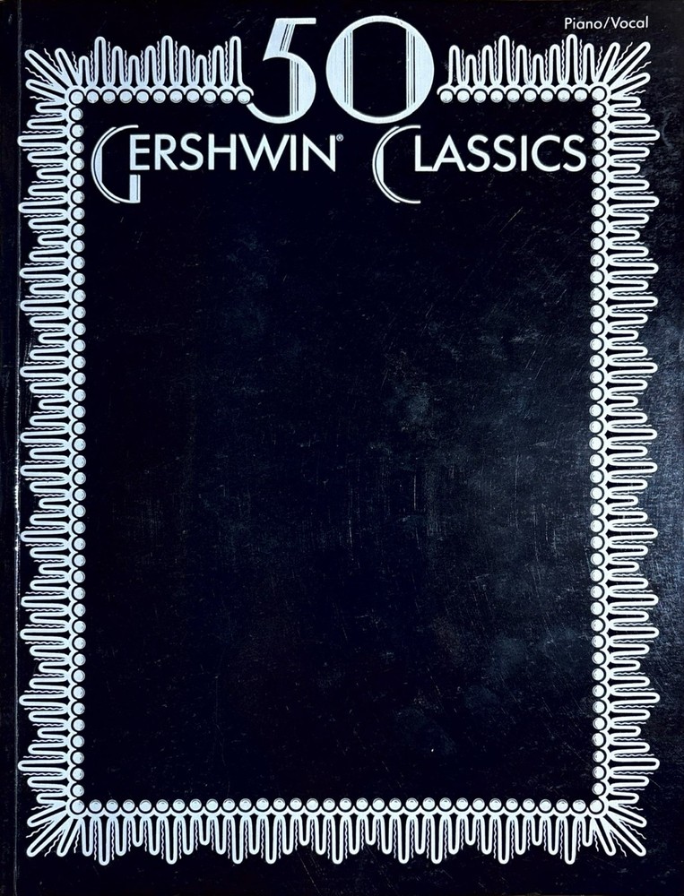 50 Gershwin Classics Songbook Piano Vocal 1989 Rhapsody in Blue Swanee