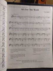 Vintage 1960&rsquo;s Folk Songbook 124 Folk Songs Guitar Banjo With Lyrics 1965 Good