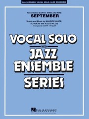 September Key: C Vocal Solo Jazz Ensemble Series Sheet Music NEW 007012567