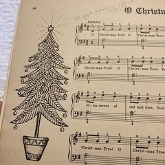 Vintage 1940s–50s Christmas Music Books Lot Schaum & Richter Holiday Decor