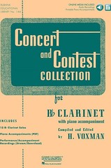 Concert and Contest Collection for Bb Clarinet – Solo Book with Online Media