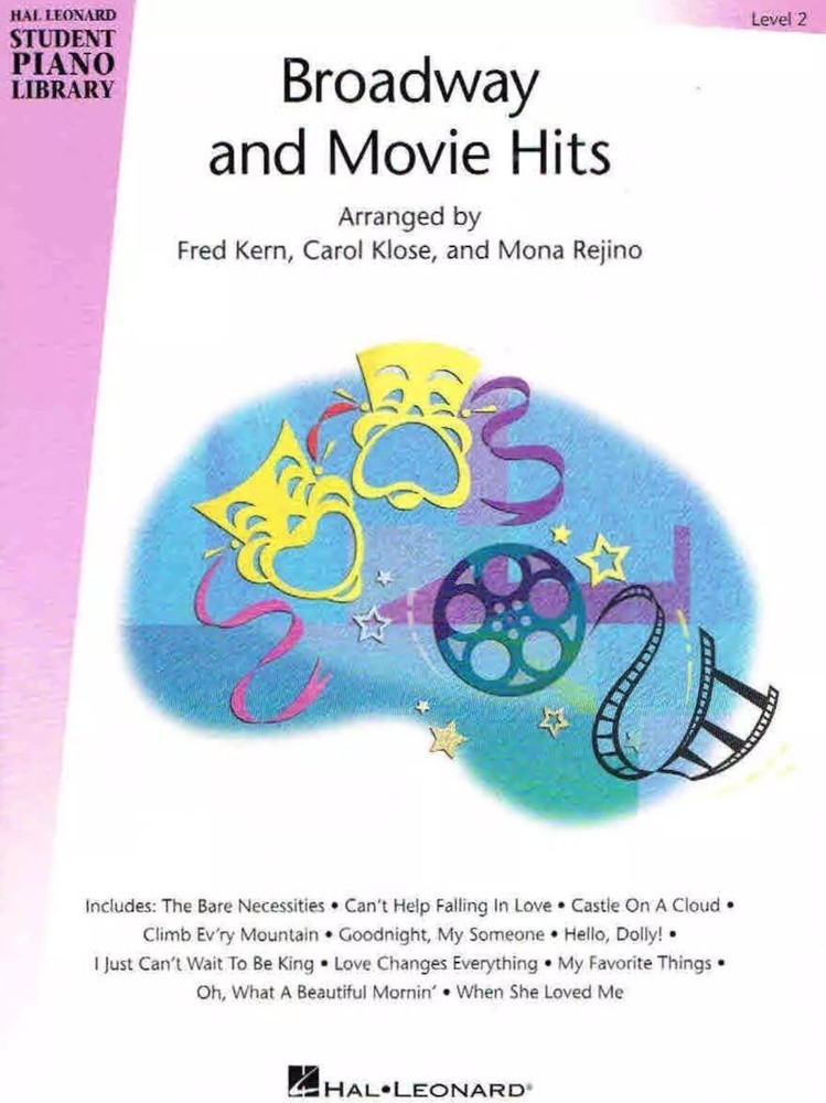 Broadway And Movie Hits Level 2 Book Only Hlspl