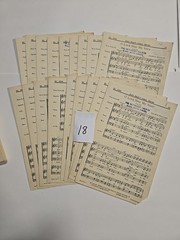 Lot of 79 Kjos Choral Choir Sheet Music SATB Vintage Religious Various Church