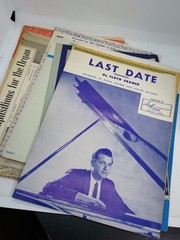 VTG Sheet Music & Book Lot of 11 – 1950s 1960s Country Pop Gospel Hanon Fletcher