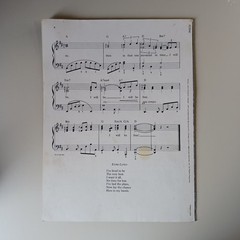Whitney Houston « One Moment In Time » 1988 Piano & Vocal Sheet Music