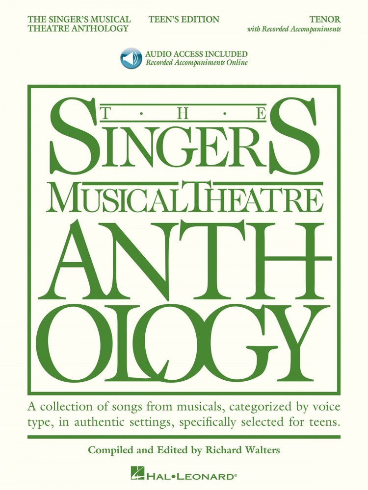 Singer&rsquo;s Musical Theatre Anthology Teen&rsquo;s Edition Tenor Book and Audio 000230049